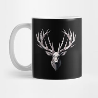 Geometric deer horns Mug